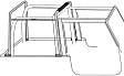 68111 Complete Series Soft Top - With Frame (Frame Included) Gray