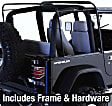 68111 Complete Series Soft Top - With Frame (Frame Included) Gray