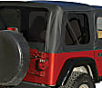 68535 Complete Series Soft Top - With Frame (Frame Included) Black diamond