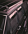 77918 Front and Rear, Driver and Passenger Side Window Visor, Polished