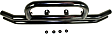 8620 Front Bumper, Powdercoated Black, with Hoop
