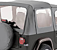 99615 Factory Replacement Series Soft Top - Without Frame (Requires Factory Frame) Black Denim