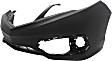 Front Primed Bumper Cover, Base Model, 6 Cyl., 3.5L Engine, Without Parking Aid Sensor Holes