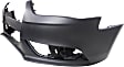 Front Primed Bumper Cover, 4 Cyl., 2.0L Engine, For Models Without S-Line Package, Without Parking Aid Sensor Holes