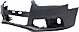 2013-2016 Audi A4 - Front Primed Bumper Cover, For Models With S-Line Package, Without Parking Aid Sensor Holes