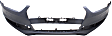 2013-2016 Audi A4 - Front Primed Bumper Cover, For Models With S-Line Package, Without Parking Aid Sensor Holes
