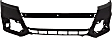 2017-2019 Audi Q7 - Front Primed Bumper Cover, Without Headlight Washer Holes