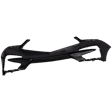 2019-2021 Acura RDX - Front, Upper Primed Bumper Cover, Base/SH-AWD Models, CAPA CERTIFIED