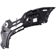 Front Primed Bumper Cover, 1-Piece Type