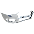 2022 Audi A6 Quattro - Front Primed Bumper Cover, For Models Without S-Line Package, With Parallel Park Assist