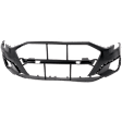 Front Primed Bumper Cover, For Models Without Parallel Park Assist Sensor Holes