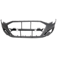 Front Primed Bumper Cover, For Models With Parallel Park Assist, CAPA CERTIFIED