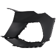 Front, Driver Side Bumper End, Primed Plastic