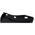 Front, Driver Side Bumper End, Primed Plastic