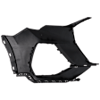 Front, Driver Side Bumper End, Primed Plastic CAPA Certified