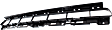 Front, Center Bumper Grille, Textured Black