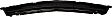 Front Bumper Grille, Textured Black CAPA Certified