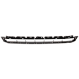 Front Bumper Grille, Painted Black