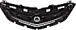Grille Assembly, Textured Black Shell and Insert, Base Model, 4 Cyl., 2.4L Engine