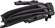 Passenger Side Grille Assembly, Textured Black, Grille Cover