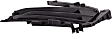 Passenger Side Grille Assembly, Textured Black, Grille Cover