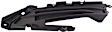 Passenger Side Grille Assembly, Textured Black, Grille Cover