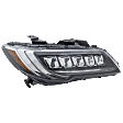 Passenger Side Headlight, with Bulb, LED, Clear Lens, Base Model, 6 Cyl., 3.5L Engine