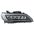 Passenger Side Headlight, with Bulb, LED, Clear Lens, Base Model, 6 Cyl., 3.5L Engine