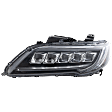 Driver Side Headlight, with Bulb, LED, Clear Lens, Base Model, 6 Cyl., 3.5L Engine
