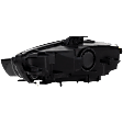 Passenger Side Headlight, without Bulb, HID/Xenon, Clear Lens