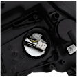 Passenger Side Headlight, without Bulb, HID/Xenon, Clear Lens
