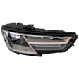 Passenger Side Headlight, without Bulb, HID/Xenon, Clear Lens