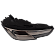 Passenger Side Headlight, without Bulb, HID/Xenon, Clear Lens
