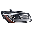 2013-2017 Audi Q5 - Passenger Side HID/Xenon Headlight, Without bulb(s), OE Replacement