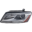 2013-2017 Audi Q5 - Driver Side HID/Xenon Headlight, Without bulb(s), OE Replacement