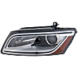 2013-2017 Audi Q5 - Driver Side HID/Xenon Headlight, Without bulb(s), OE Replacement