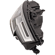 2017-2019 Audi A4 - Passenger Side Headlight, with Bulb, LED, Clear Lens