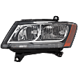 2013 Audi Q5 - Driver Side Halogen Headlight, With bulb(s), OE Replacement