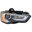 Passenger Side HID/Xenon Headlight, Without bulb(s), OE Replacement