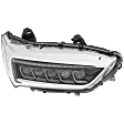 Passenger Side Headlight, with Bulb, LED, Clear Lens, Base Model