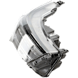 Passenger Side LED Headlight, With bulb(s), CAPA Certified