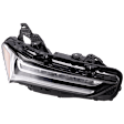 Passenger Side LED Headlight, With bulb(s)