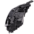 Passenger Side LED Headlight, With bulb(s)