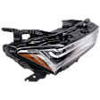 Passenger Side LED Headlight, With bulb(s)