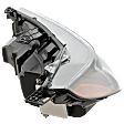 Passenger Side LED Headlight, With bulb(s)