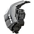 Passenger Side LED Headlight, With bulb(s)