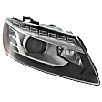 Passenger Side HID/Xenon Headlight, Without bulb(s), OE Replacement, CAPA Certified