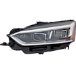 Driver Side LED Headlight, With bulb(s)