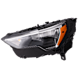 Driver Side LED Headlight, With bulb(s), OE Replacement