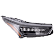 Passenger Side LED Headlight, With bulb(s), CAPA Certified